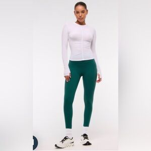 Abercrombie and Fitch YPB Emerald Green Leggings for Women
